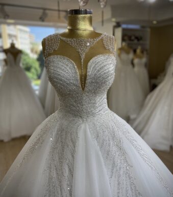 Aphrodite - wholesale wedding dress - front