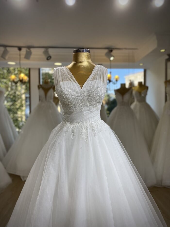 Darla - wholesale wedding dress - front