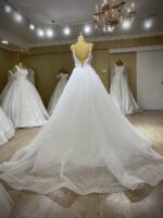 Jessica - wholesale wedding dress - back