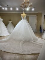 Mabel - wholesale wedding dress - back