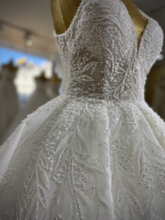 Mabel - wholesale wedding dress - detail