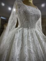 Pamela - wholesale wedding dress - detail