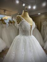 Hare - wholesale wedding dress - detail