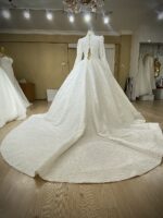 Jolie - wholesale wedding dress - back
