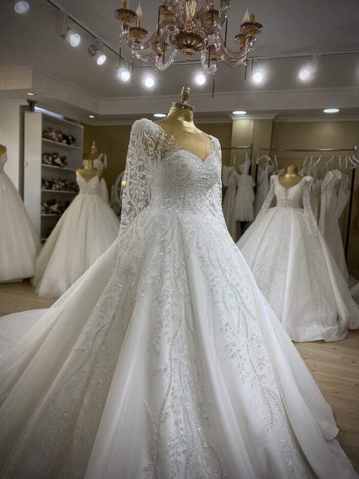 Mila - wholesale wedding dress - detail