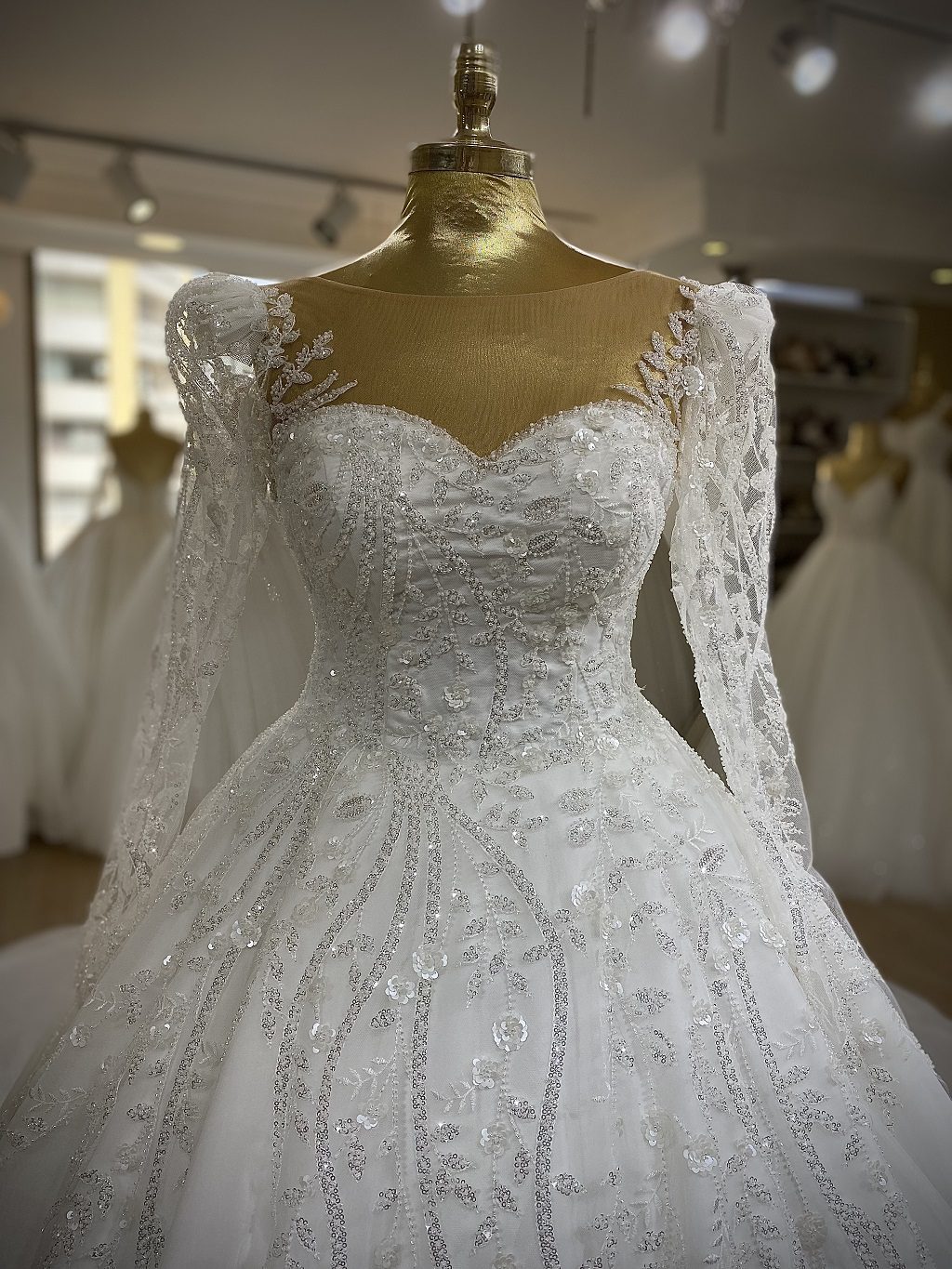Mila - wholesale wedding dress - front
