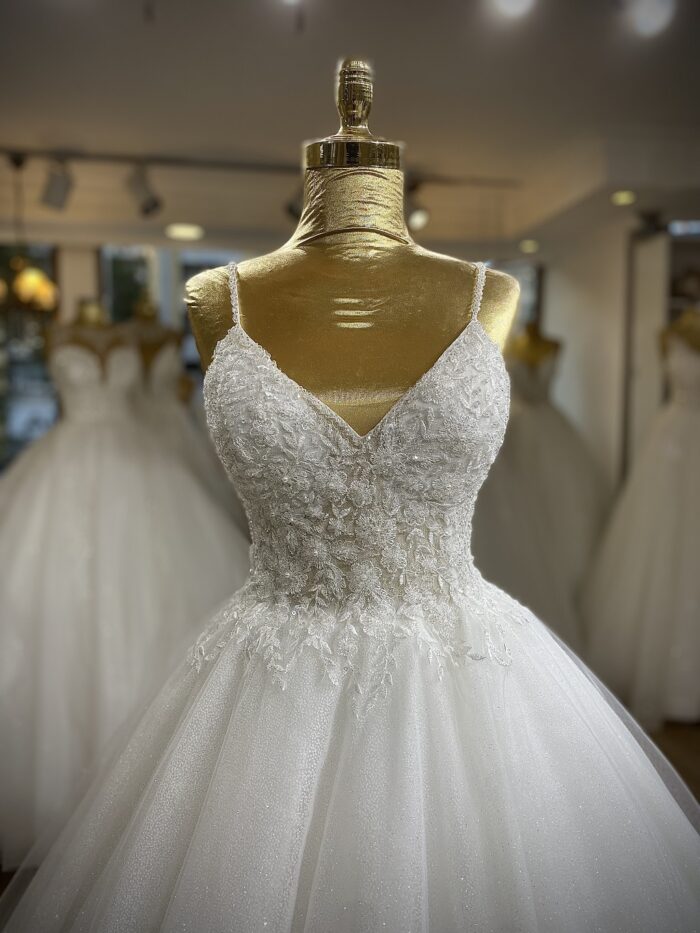 Zeta - wholesale wedding dress - front