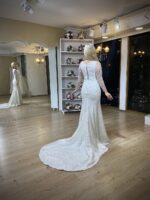 Cenova - Wholesale Mermaid Wedding Dress - back