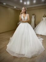 Glamour - wholesale princess tulle wedding dress - full