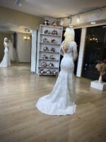 Lecce - Wholesale Mermaid Wedding Dress - back full
