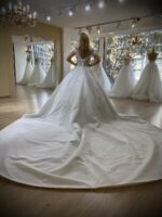 Napoli - Wholesale wedding dress model - back
