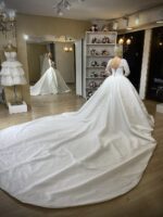 Pisa - Wholesale Princess Wedding Dress - back full