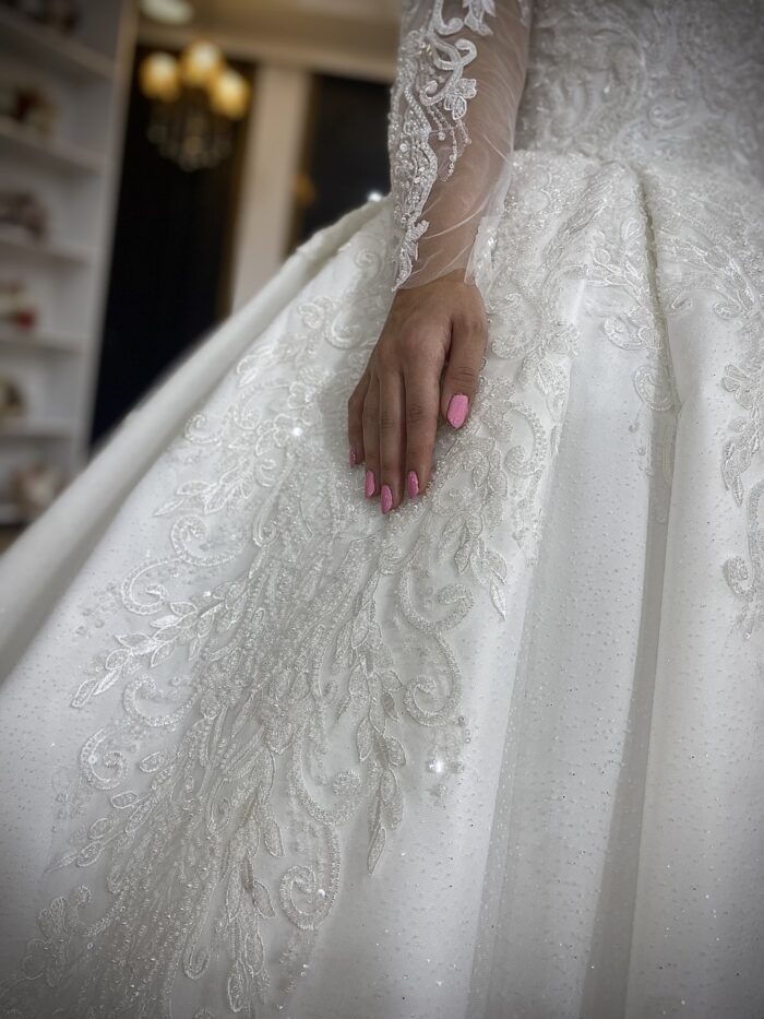 Pisa - Wholesale Princess Wedding Dress - detail