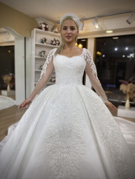 Pisa - Wholesale Princess Wedding Dress - front