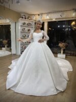 Pisa - Wholesale Princess Wedding Dress - front detail