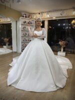 Pisa - Wholesale Princess Wedding Dress - front full