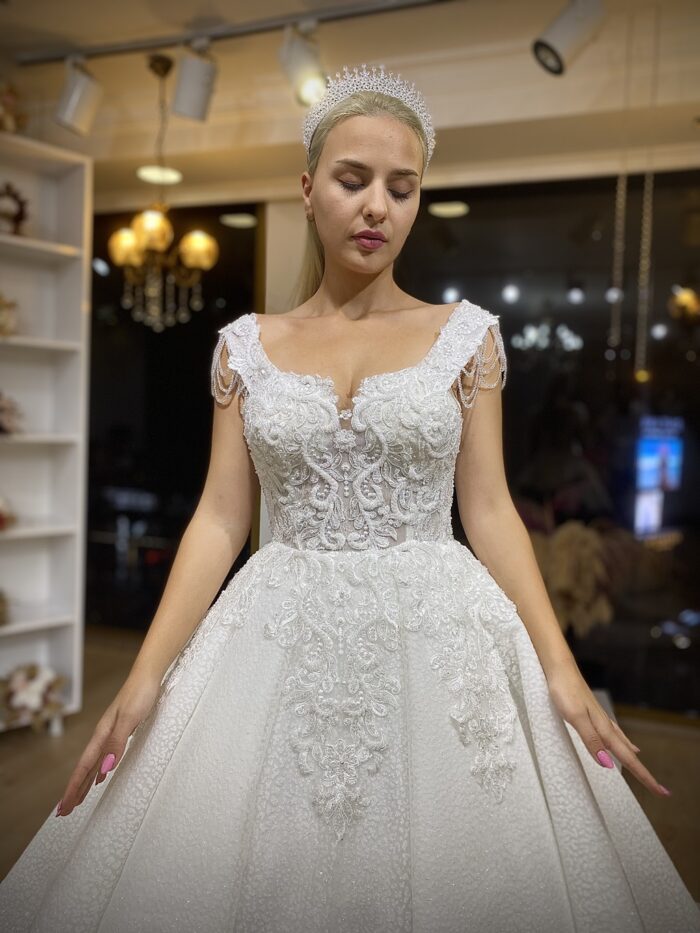Torino - Wholesale A-form Wedding Dress - front