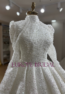 25122 - wholesale fully embroidered princess wedding dress - front